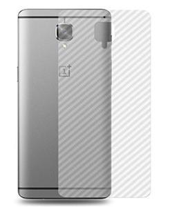 One Plus 3 Back Carbon Fiber Sticker Protection 3D-Transparent