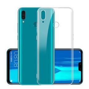 Huawei Y9 2019 Luxury Case Silicone Transparent TPU Back Cover Soft Phone Case