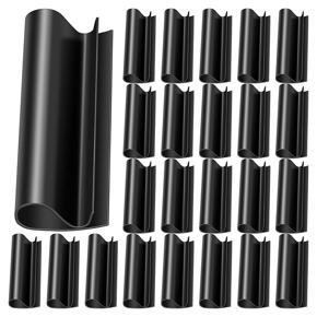 BRADOO 200 Pieces Cover Clip for Pool Black Securing Winter Cover Clip Above Ground Cover Clips