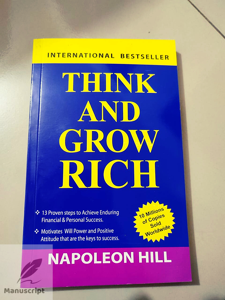 Think and Grow Rich by Napoleon Hill -Paperback