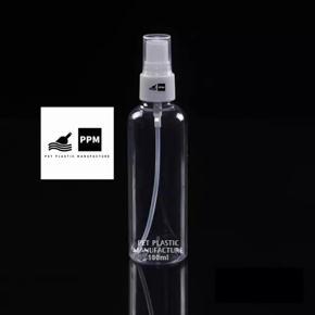 Spray Bottle 100Ml 2PCS Transparent Plastic Bottle Travel & Tools