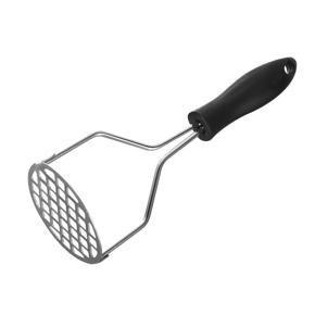 Potato Masher Stainless Steel with black handle