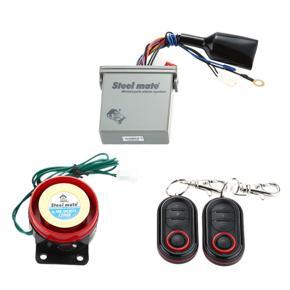 Steelmate 986E 1 Way Motorcycle Alarm System Remote Engine Start Motorcycle Engine Immobilization with Mini Tran-smitter