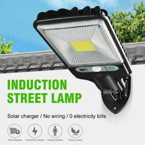 XHHDQES LED Light Solar Lamp Motion Sensor Street Light Outdoor Garden Yard Solar Security Wall Light Solar Street Lights