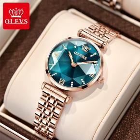 OLEVS Casual Fashion Luxury Waterproof Watches for Women Quartz Wristwatch - 6642