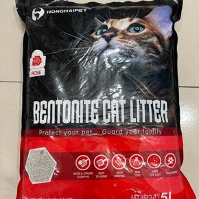 Honghaipet Bentonite Cat Litter Rose Flavour 5L