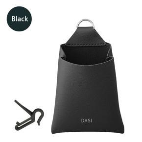DASI Car Auto Air Outlet Vent Faux Leather Stowing Tidying Storage Box Bag Multi-Functional Hanging Pouch Holder Tool