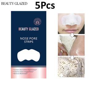 Beauty Glazed Nose Pore Strips Blackhead Remove - [5Pcs]