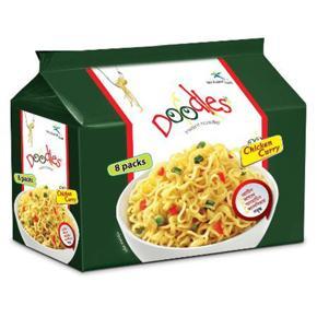 Doodles Instant Noodles Chicken Curry 8 Pack - 496gm