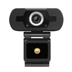 1080P Hd Usb Computer Camera Built-In Microphone Drive-Free Live Webcam Camera - black