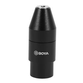 BOYA By 35C-Xlr 3.5mm (Trs) Mini-Jack Female Microphone Adapter To 3-Pin Xlr Male Connector For Camcorder Mixer Camera Audio Recorder