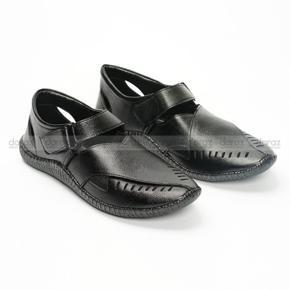 STEP FASHION Eva Gambol Black Slipper Sandal Shoes for Men