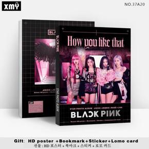 BLACKPINK HOW YOU LIKE THAT HD Photo Book Album Bangtan+Poster+Photobook+Mini Book+Photocard+Postcard+Photo Film+Gift (Extra BLACKPINK Photocards Set)