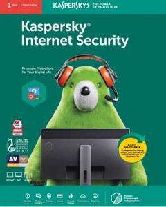 Kaspersky Internet Security 2023 (1 User 1 Year License PC / Mac)