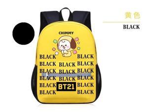 BT21 K-POP Bangtan Boys Girl Backpack with School Bags Unisex Travel Bag