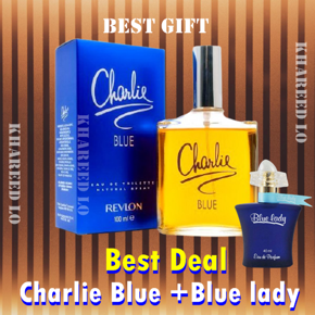 Pack of 2 - Charliee Blue + Blue Lady Perfume - Best Gift - Gift Deals