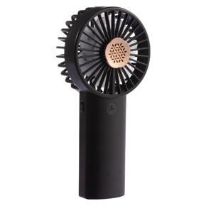 Portable Mini Fan, USB Rechargeable Adjustable Wind Speed Desktop Handheld Fan Charging Aromatherapy(Black)