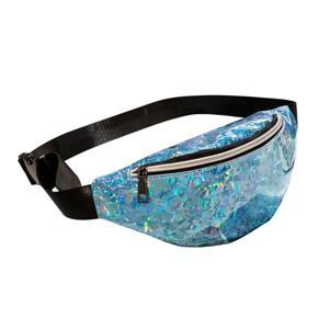 #H15 Fashion Neutral Outdoor Sport Fanny Pack For Women Laser Beach Bag Holographic Zipper Chest Bag Waist Bag Crossbody Packet