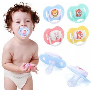 Baby Nipplle good Food Grade Silicone Pacifier Round Head Infant