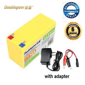 Deep Cycle 12v 14ah lithium ion battery packs for Solar Storage & Mini UPS with adapter