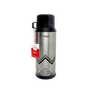 Vacuum Flask Jug  1L - Silver & Black