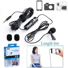 New BOYA M1 Lavaliar Microphone, Micro-Cravate Super Sound for Presentation/Speeches live/Online 6-M long  quality wire best kolar colar microphone