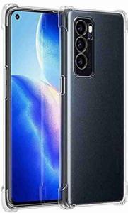 Soft Silicon Transparent Bumper Case Back  FOR Oppo Reno 6 Pro