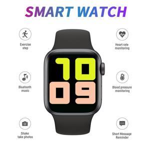 T500 Bluetooth Phone Fitness Sport Smart Bracelet Color Screen Heart Rate Blood Pressure Sleep Waterproof Smart Watch