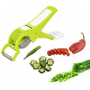 Vegetable/Fruit Multi Cutter and Peeler - Various Colors