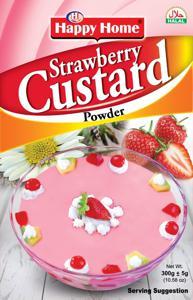 Happy Home Strawberry Custard Powder