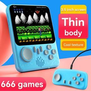 666 Games Are Built In The 3.5-inch LCD Screen Which Is Ultra-thin And Portable And Can Be Connected To The TV For Two People