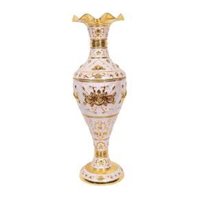 Royal Design Attractive Metal Flower Vase - Golden Color
