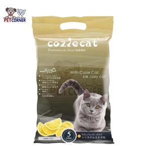 CozieCat Premium Cat Litter Lemon 5L