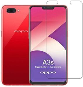 Oppo A3s Tempered Glass screen Protector 2.5D-Transparent