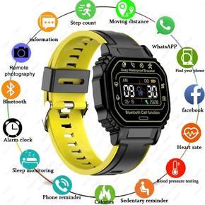 B2 Men Smart Watch 0.96 Inches Man Sport Fitness Blood Pressure Oxygen Music Bracelet Bluetooth Call Smartwatch