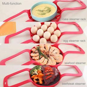 Steamer Spreader Electric Pressure Cooker Steamer Silicone Steamer Pressure Cooker Spreader Egg Boiler