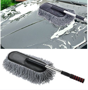 Large Microfiber Telescoping Car Wash Body Duster Brush Dirt Dust Mop Cleaning Tool Dusting Mops Dusters