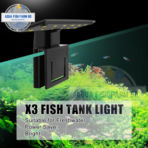 X3 (6w) Aquarium Light, For Fish Tank