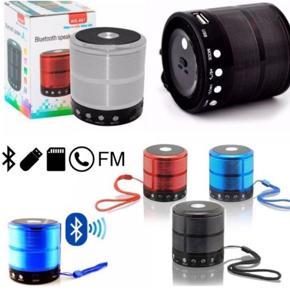 WS-887 Mini Speaker Metal (5 Colour) FM/AUX/BLUETOOTH/SD CARD/USB