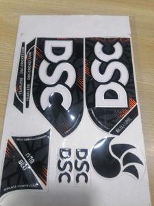 [3D] DSC BLU Fearless Cricket Bat Stickers [3D]