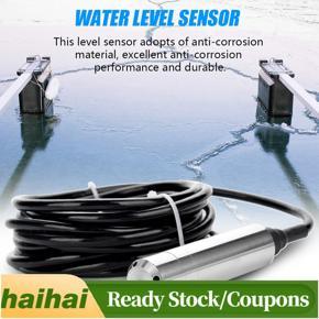 Liquid Level Sensor DC24V 4-20mA Throw-In Type Water for Airtight Non-metallic Container Detecting 0-5m Range Depth