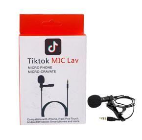 Mic 3.5mm Clip Microphone Collar Mic for Voice Recording Lapel Mic For Mobile and DSLR Recording