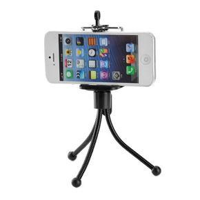 Flexible Tripod And Stand Monopod For Mobile - Black