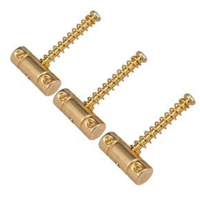 3Pcs Brass Guitar Bridge Compensated Saddles for for Telecaster Style Guitar Replacement Part