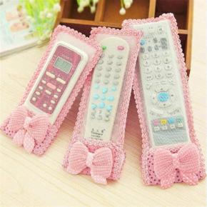 Remote Control Cover/Remote Cover TV, Air Conditioner, D2H, DTH Remote Control Dust Cloth Cover Set of 3 (Random Color Available As Per Availability)