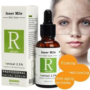 Retinol 2.5% 30ml Vitamin C Serum Firming Repair Skin Anti Wrinkle Anti Acne Anti Aging Serum Skin Care Face Facial Serum -