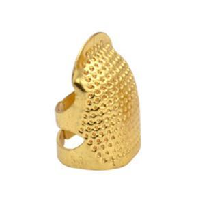 Sew Fingertip Thimble Durable Metal Copper Sewing Figer Thimble