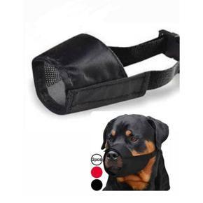 Dog Muzzles -Nylon -velcro-Adjustable-Black