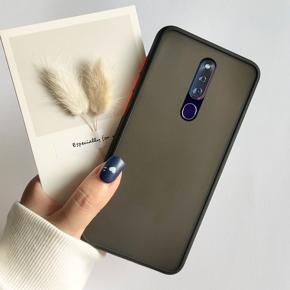 OPPO F11 Pro Translucent Matte Cover (Shockproof And Anti-Drop Protection) Smoky Frosted Case