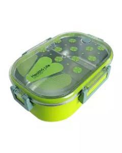 Single Layer Air-tight Lunch Box - Green